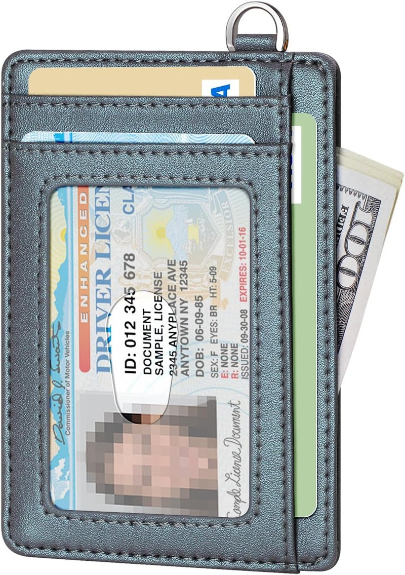 FurArt محفظة نحيفة وعصرية، محافظ جيب أمامي، حجب RFID، حامل بطاقات ائتمان للرجال - Image 2